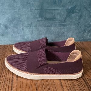Ugg purple slip on shoes